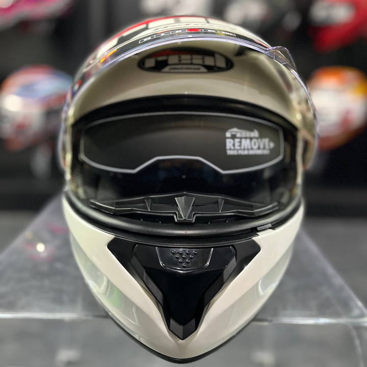 REAL Helmet STORM, white base