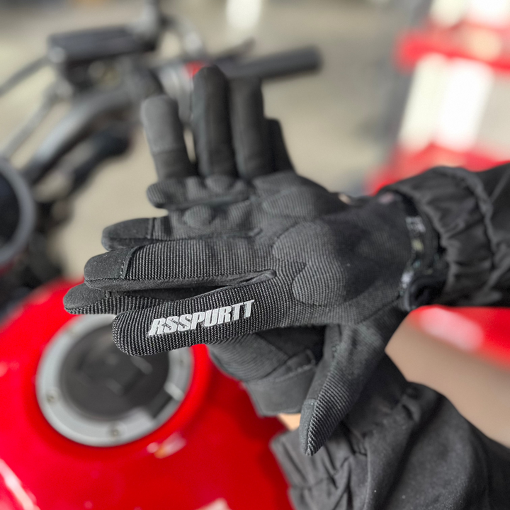 RS SPURTT RS-08 cloth gloves, black