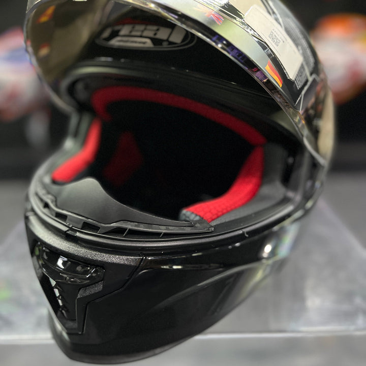 Real Helmet HURRICANE Glossy Black