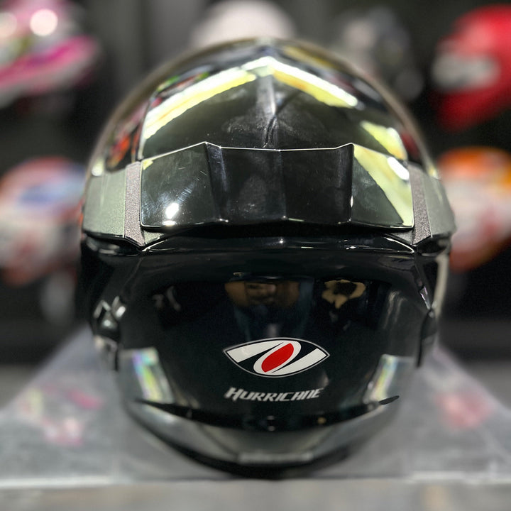 Real Helmet HURRICANE Glossy Black