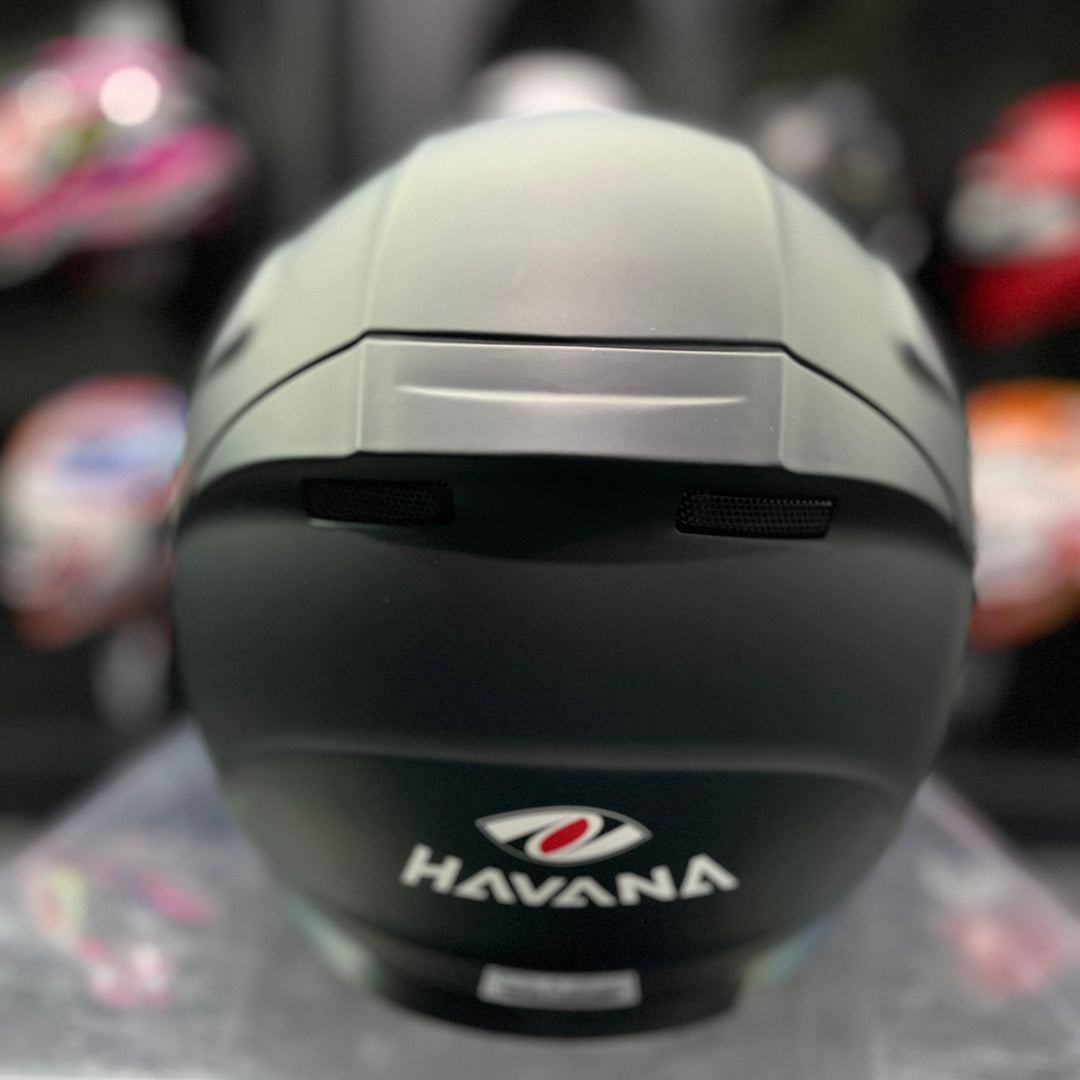 Real Helmet Havana, matte black