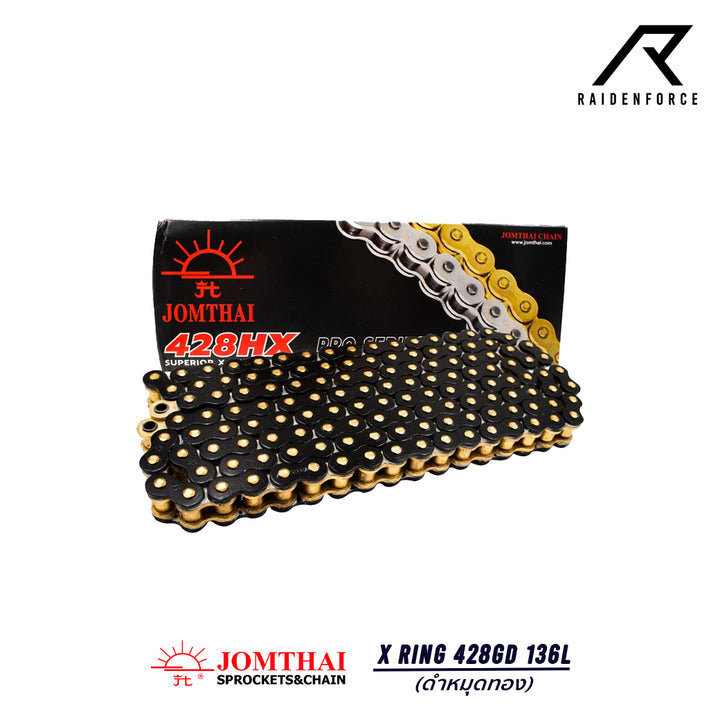 JOMTHAI X Ring Chain 428GD 136L