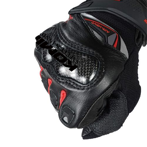 KOMINE gloves model GK-224 red/black