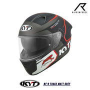 หมวกกันน็อค KYT NF-R Track Matt Grey