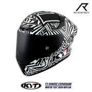 หมวกกันน็อค KYT TT-Course Espargaro Winter Test 2020 Replica