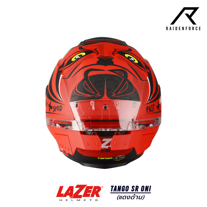 LAZER TANGO SR ONI helmet, matte red