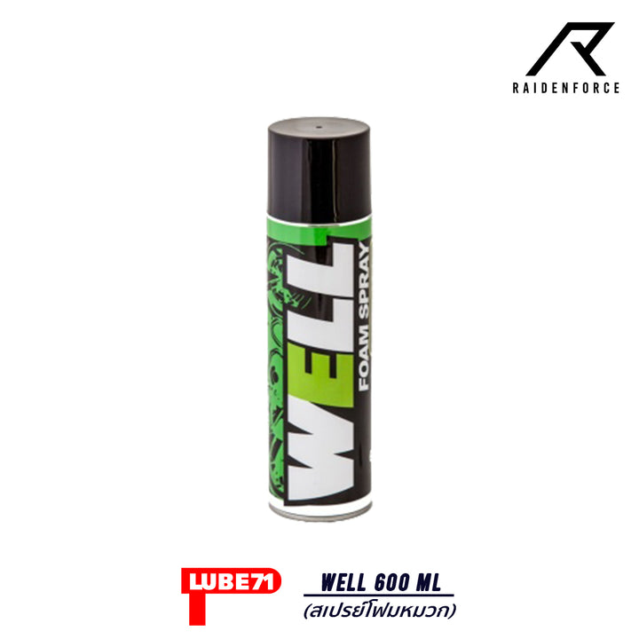 Lube71 WELL Foam Helmet Spray 600 ml.