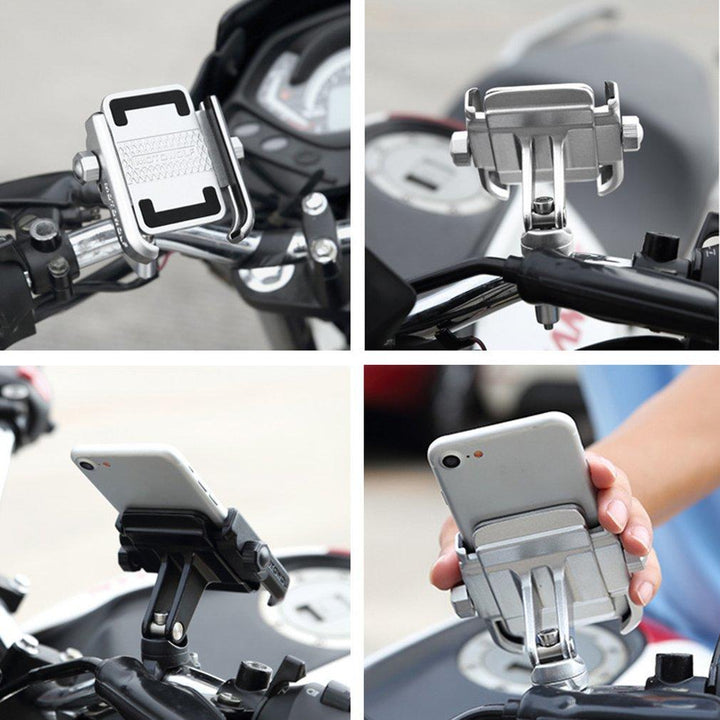 MOTOWOLF Phone Holder Model MDL-2805 Silver