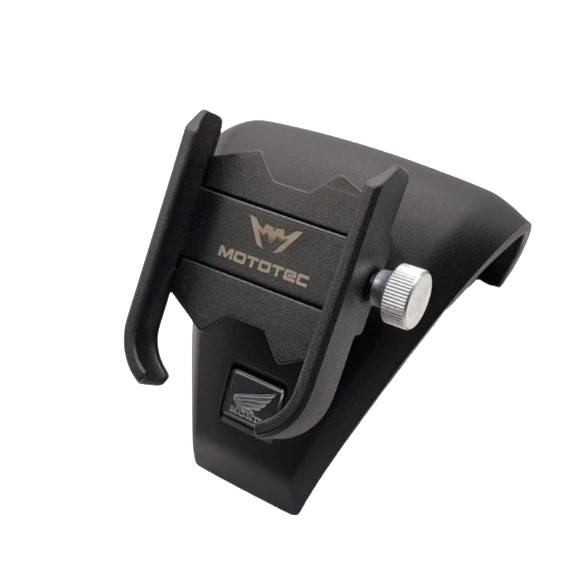Motorcycle phone holder with handlebar cover Mototec MT-Forza350