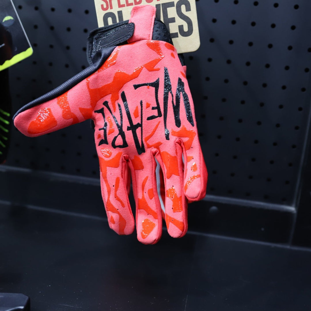FastGoose MTC-03 gloves, red and black