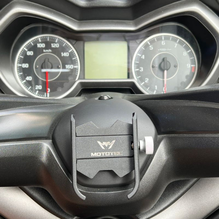 ชุดที่จับโทรศัพท์สำหรับมอเตอร์ไซต์พร้อมครอบแฮนด์ Mototec MT-Xmax300