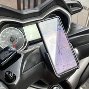 ชุดที่จับโทรศัพท์สำหรับมอเตอร์ไซต์พร้อมครอบแฮนด์ Mototec MT-Nmax155