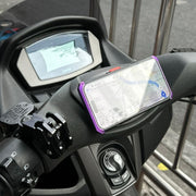 ชุดที่จับโทรศัพท์สำหรับมอเตอร์ไซต์พร้อมครอบแฮนด์ Mototec Quicklock-Nmax155