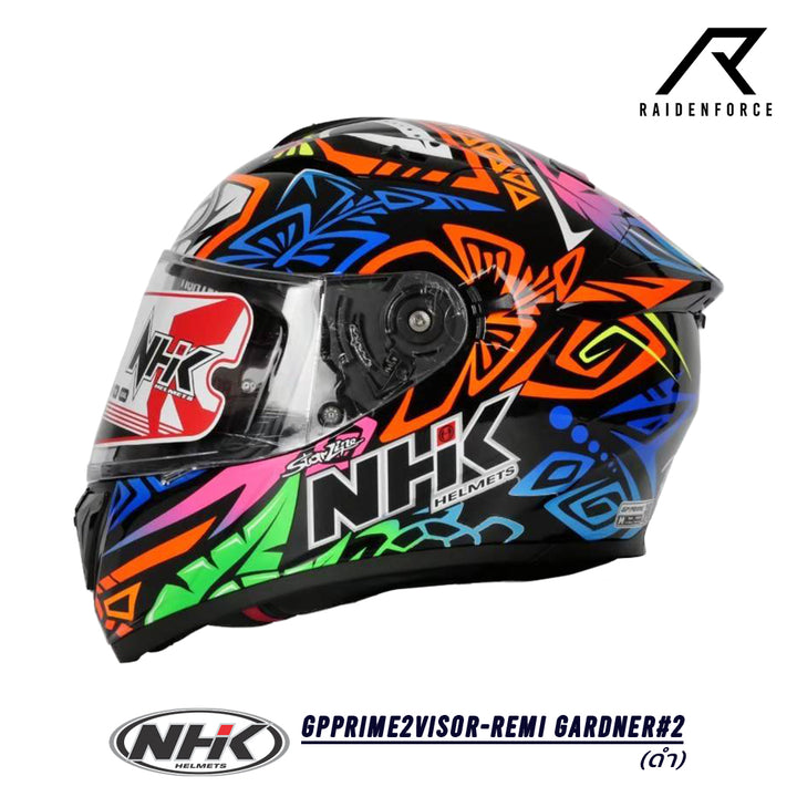 Helmet NHK GPPrime2Visor-Remi Gardner#2 Black