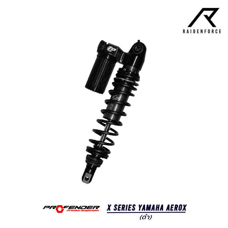 โช้ค PROFENDER AEROX X Series  สี ดำ