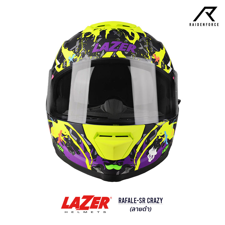 LAZER Helmet RAFALE Crazy Black Pattern Helmet