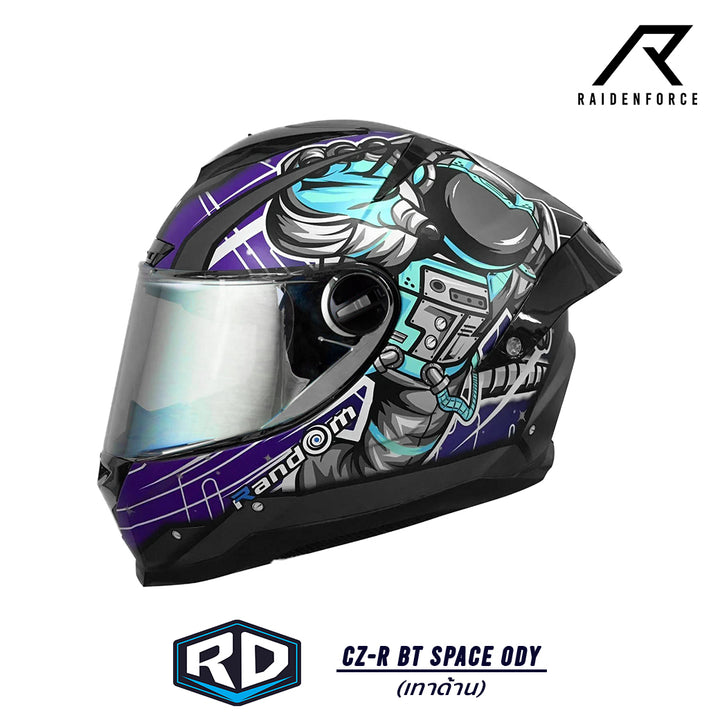 Helmet Random CZ-R BT Space ODY, matte grey