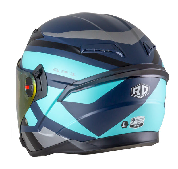 หมวกกันน็อค RANDOM HELMET Air Force - Power น้ำเงินด้าน