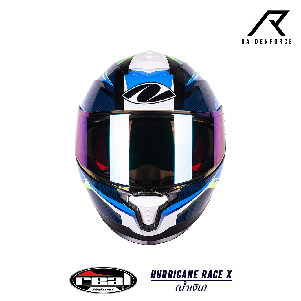 Real Helmet HURRICANE RACE X Blue