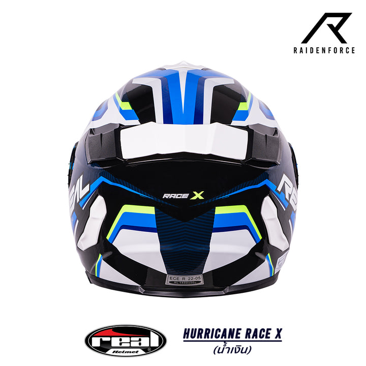 Real Helmet HURRICANE RACE X Blue