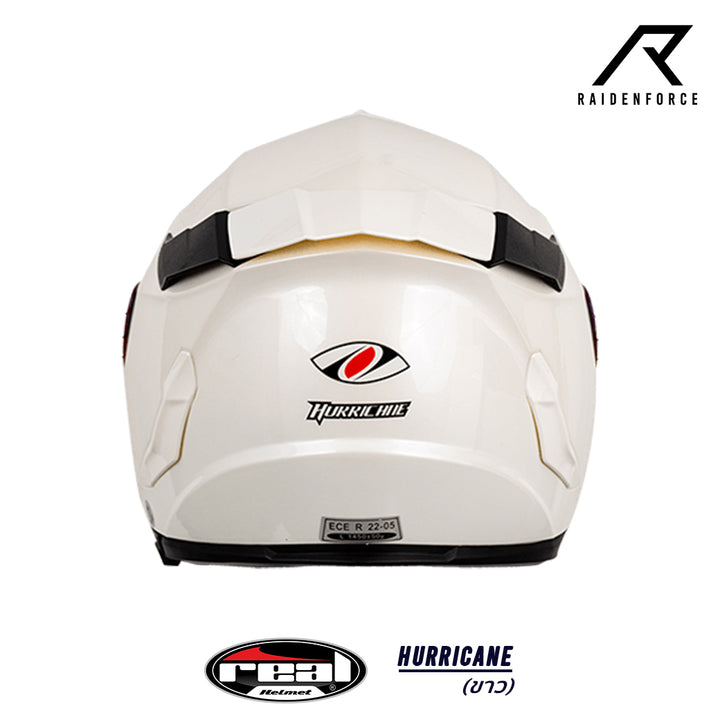 Real Helmet HURRICANE White