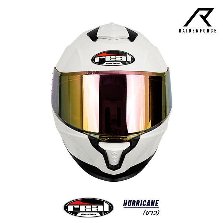 Real Helmet HURRICANE White