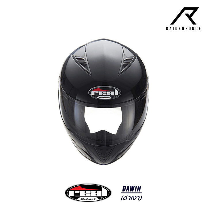 REAL Helmet Dawin glossy black