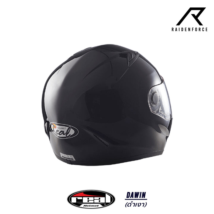 REAL Helmet Dawin glossy black
