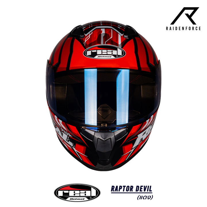 REAL Helmet Raptor Devil Red