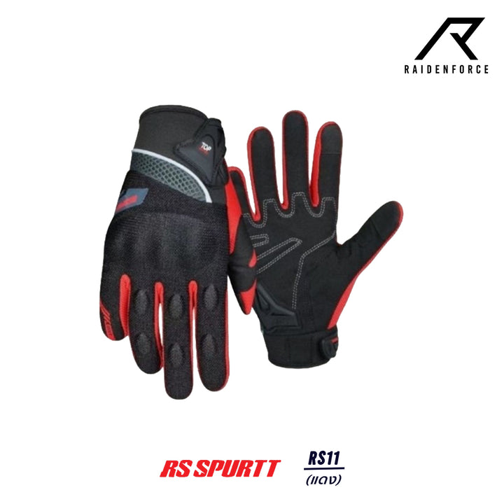 RS SPURTT RS11 gloves, red