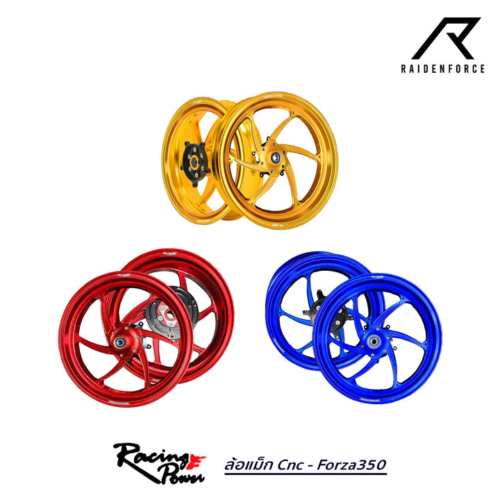 Racingpower Cnc Honda Forza350 alloy wheels