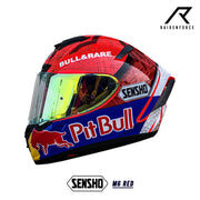 หมวกกันน็อค SENSHO HELMET M6 RED