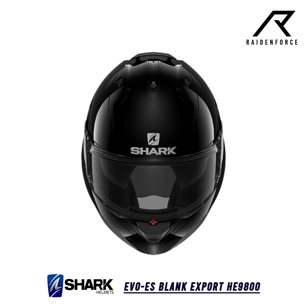 SHARK EVO-ES BLANK EXPORT HE9800 helmet, glossy black