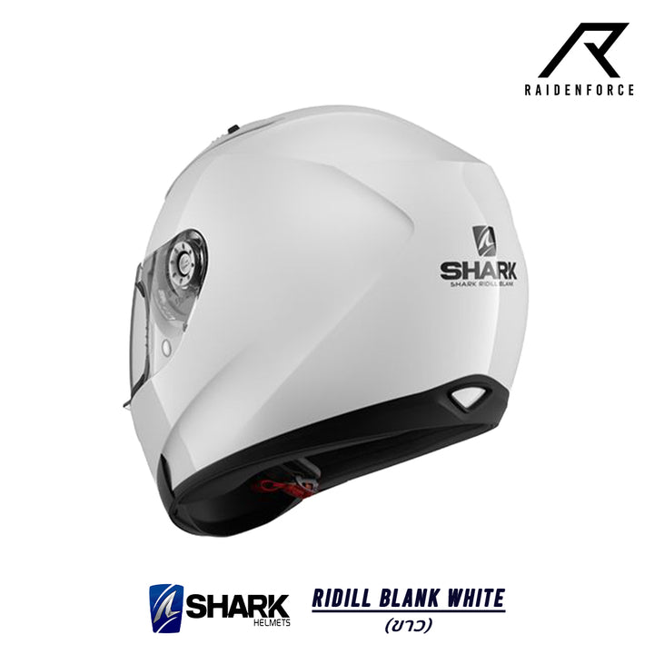 SHARK RIDILL BLANK WHITE Helmet