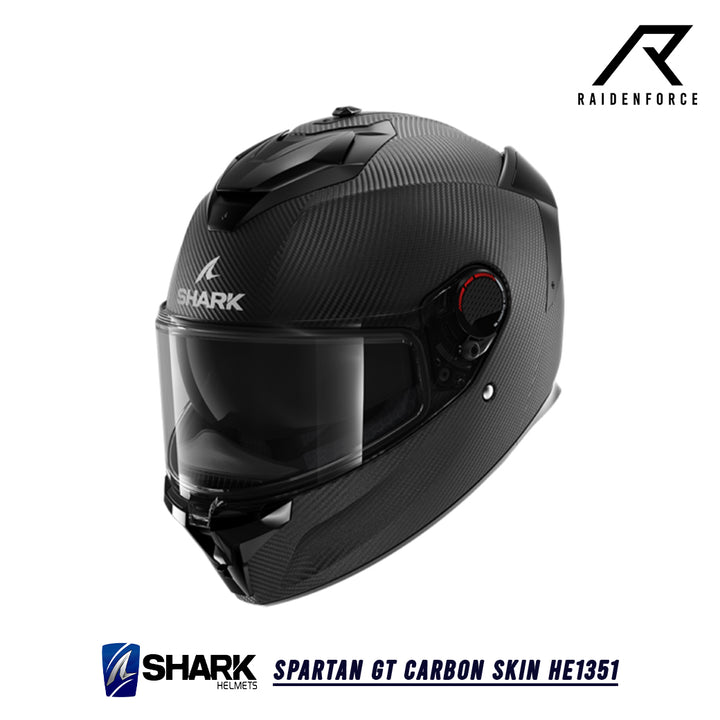 SHARK SPARTAN GT CARBON SKIN HE1351 helmet, matte color