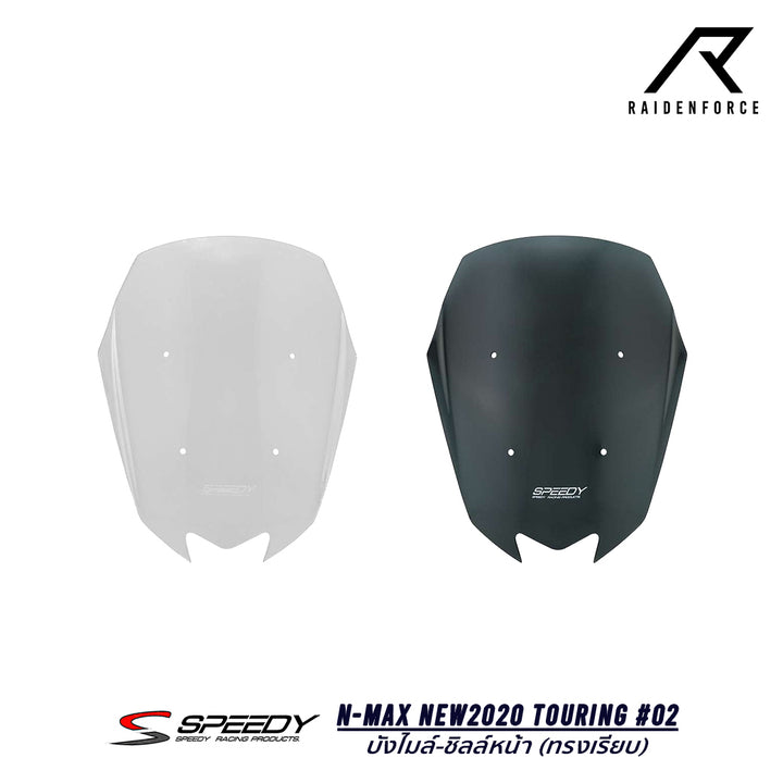 Speedometer cover-front shield SPEEDY N-MAX NEW 2020 Touring #02, plain style