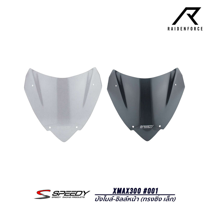 Speedometer cover-front shield SPEEDY X-MAX 300 #001 racing style, small