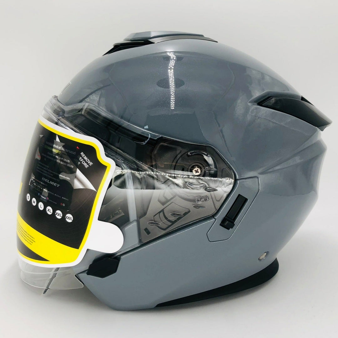 SOMAN Helmet - SM527 Grey