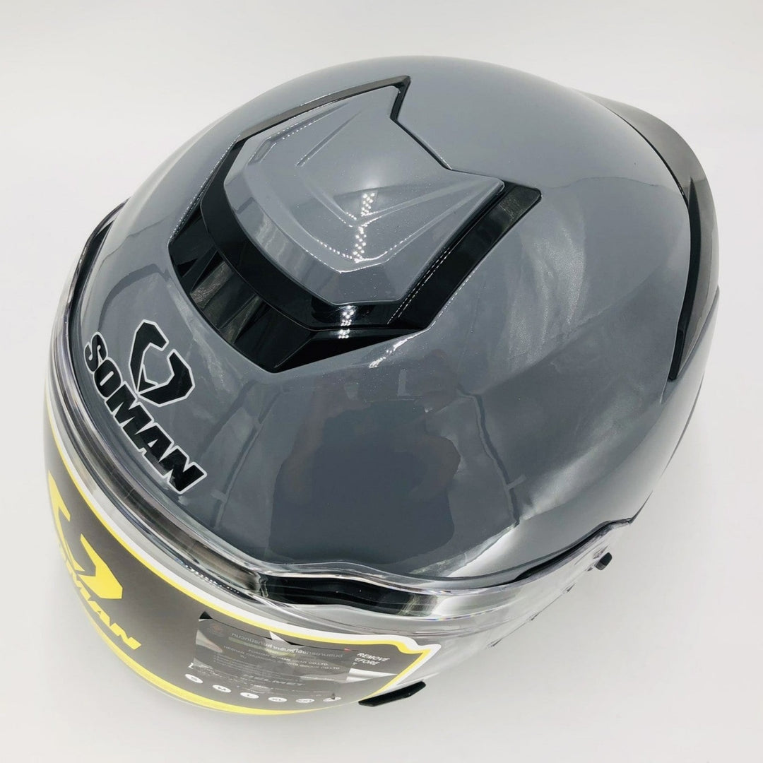 SOMAN Helmet - SM527 Grey