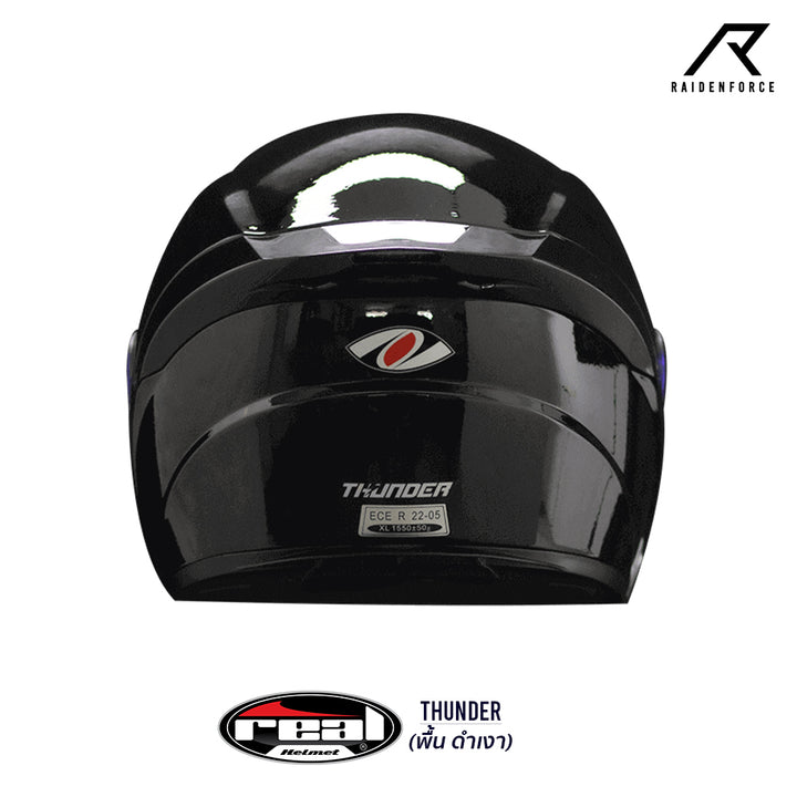 REAL Helmet Thunder, black base