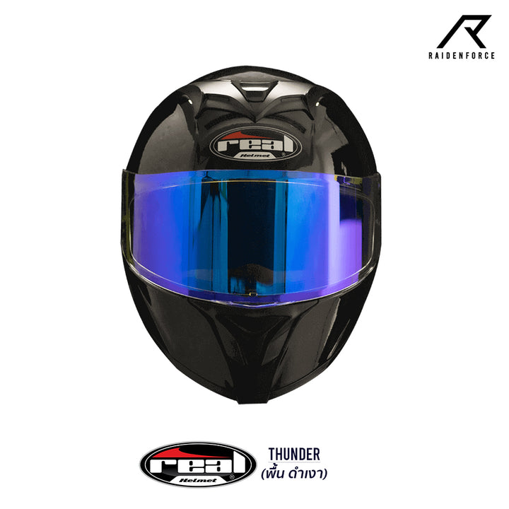 REAL Helmet Thunder, black base
