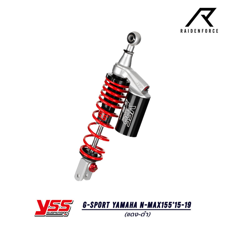 Shock YSS G-Sport Yamaha N-max155'15-19 color red/black