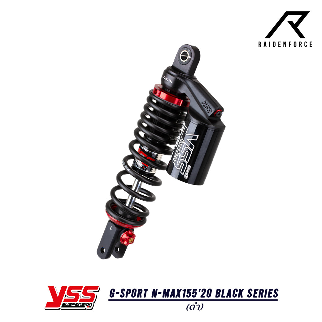 โช้ค YSS G-Sport Yamaha N-max155'20 Black series สี ดำ/ดำ