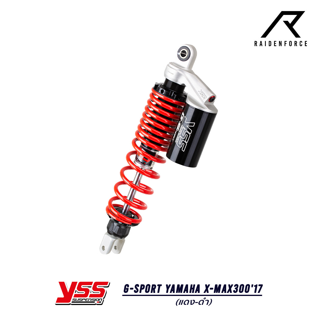 Shock YSS G-Sport Yamaha X-max300'17 color red/black