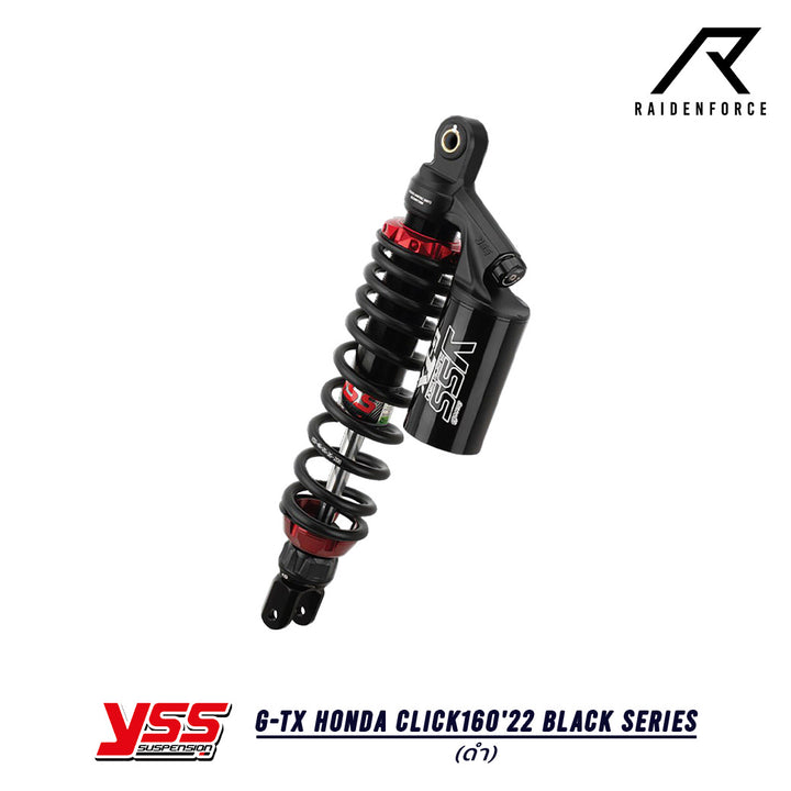Shock YSS G-TX Honda Click160'22 Black series color black/black