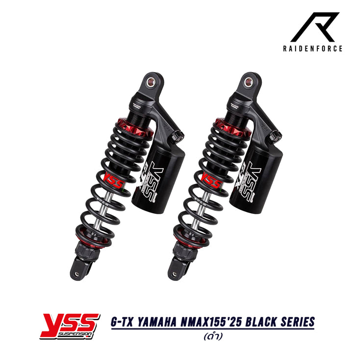 โช้ค YSS G-TX  Yamaha Nmax155'25  Black Series สีดำ