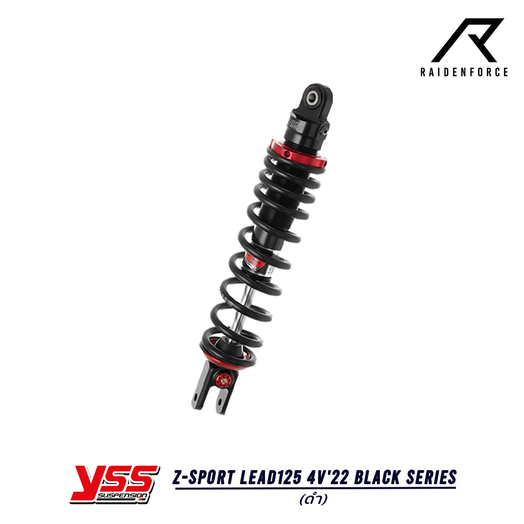 โช้ค YSS Z-Sport Honda Lead125 4V'22 Black series สี ดำ/ดำ