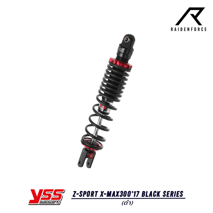 โช้ค YSS Z-Sport STD Yamaha X-max300'17 Black series สี ดำ/ดำ