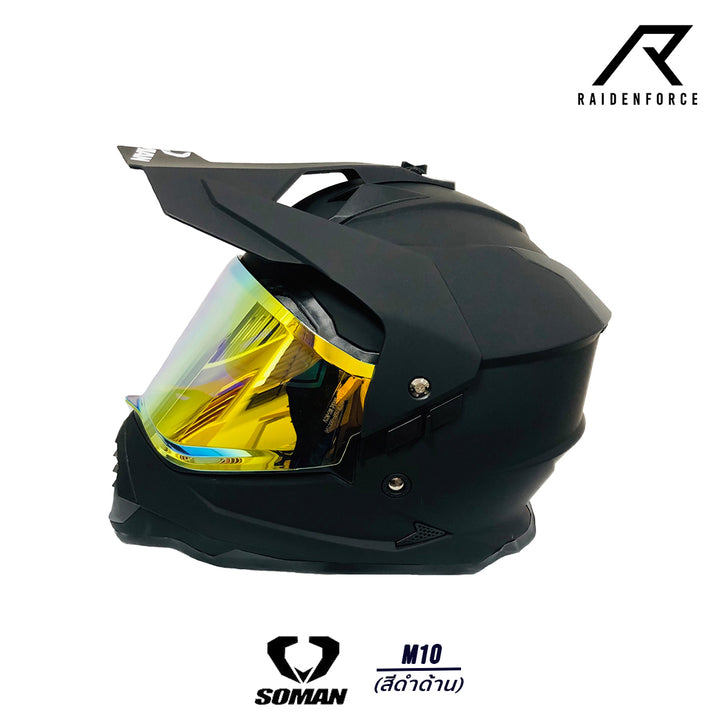 SOMAN Helmet - M10 Matte Black