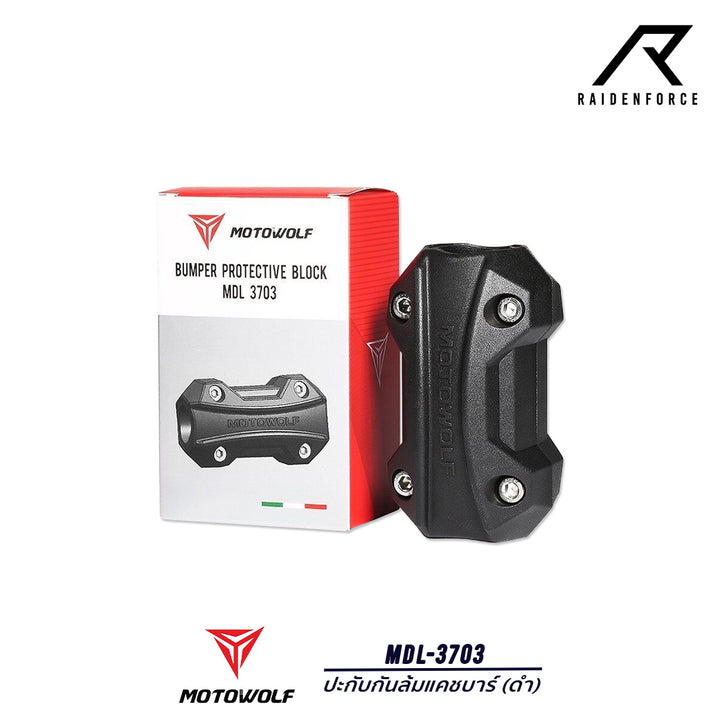MOTOWOLF MDL-3703 Crash Bar, Black